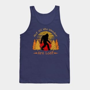 Not all who Wander - Sasquatch Tank Top